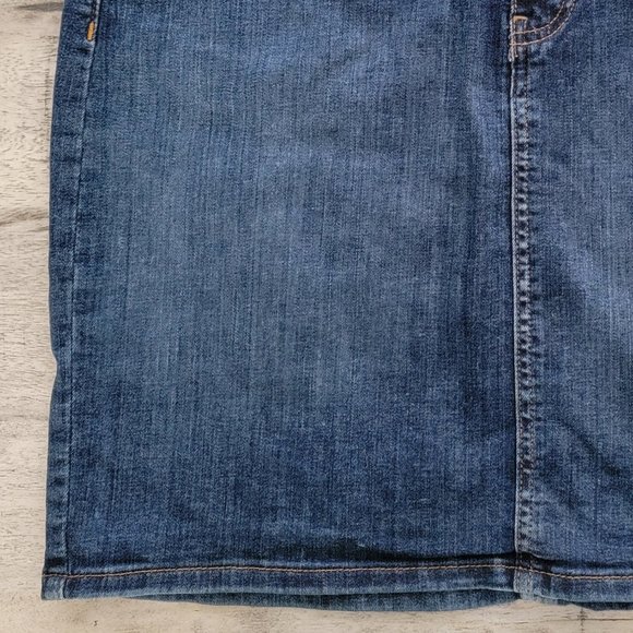 Dickies Straight Denim Skirt 12 - Picture 9 of 15